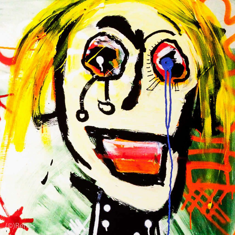 Paul Kostabi 'Loaded Questions' - giclée, oplage 75, handgesigneerd en genummerd kopen? Bied vanaf 49!