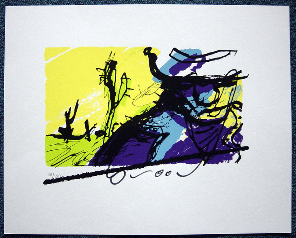 Herman Brood - zeefdruk - Bono kopen? Bied vanaf 89!