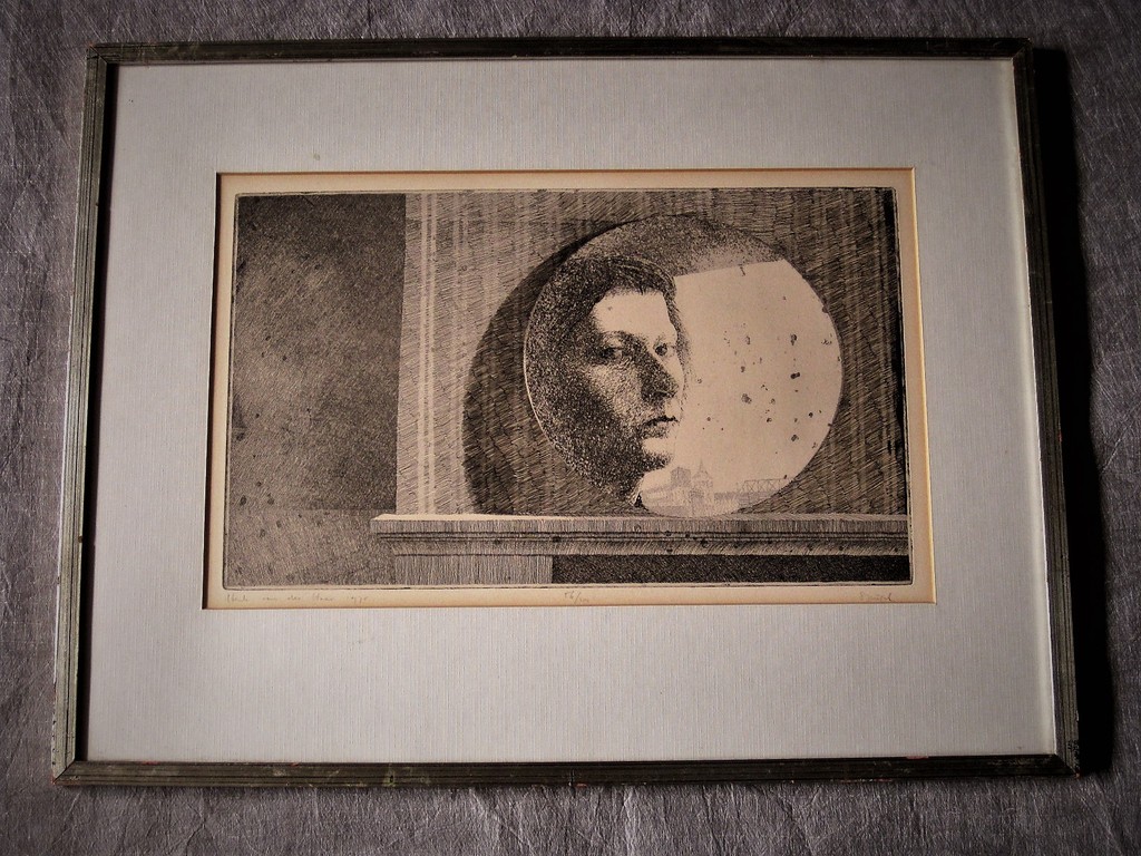  Boeiende en grote Henk vd Haar drogenaald Ets "Spiegel" gesigneerd 1975 kopen? Bied vanaf 1!