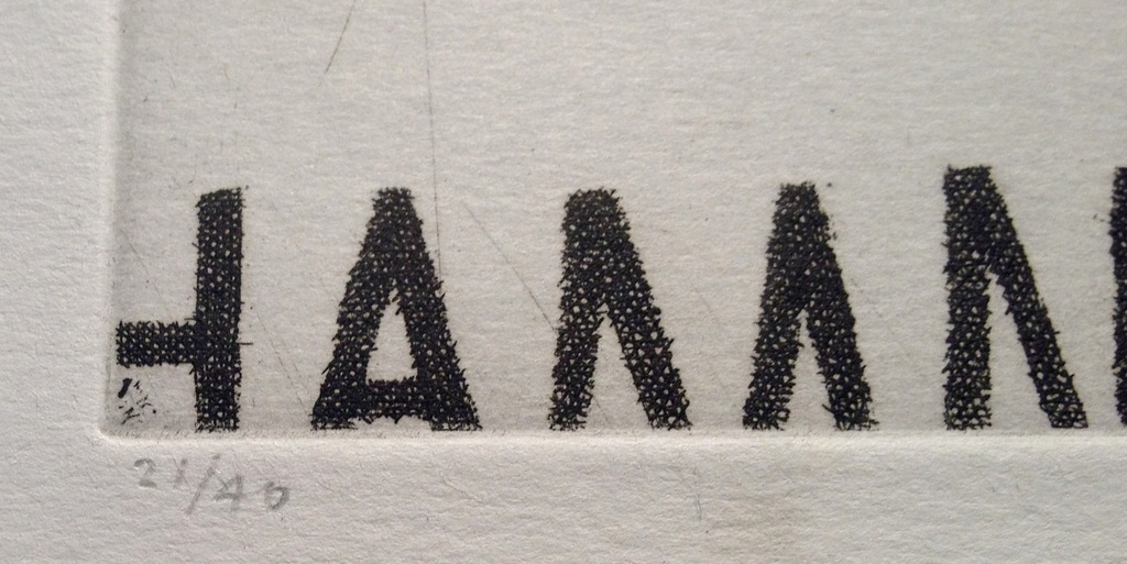 Hermanus Berserik, ets, "Stoel in Afrika", 1972 kopen? Bied vanaf 45!