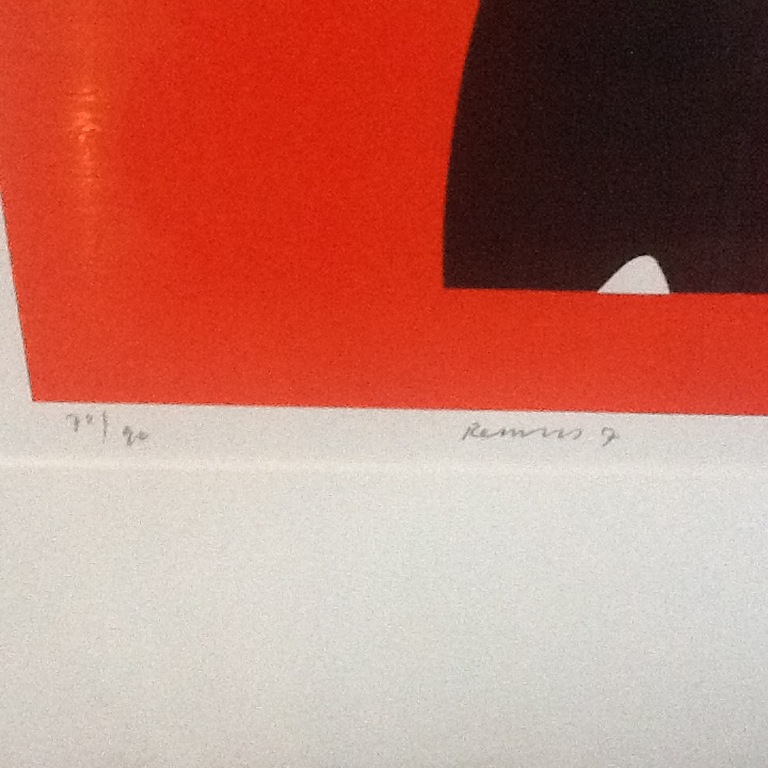 Jan Snoeck : Handgesigneerde zeefdruk ' Remus 7 '  kopen? Bied vanaf 75!