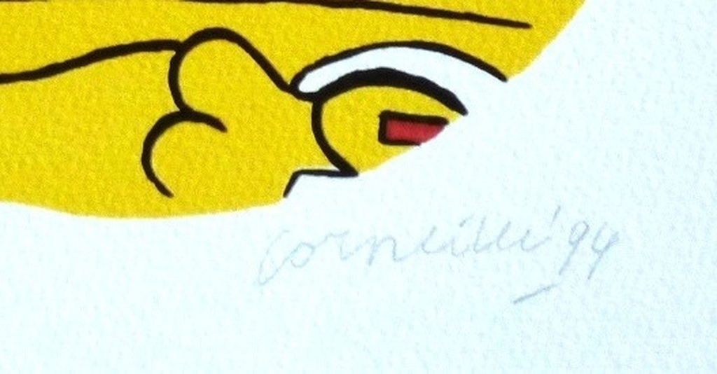 CORNEILLE. Zeefdruk 1994. -DROOMBEELDEN II- Handgesigneerd. kopen? Bied vanaf 1!