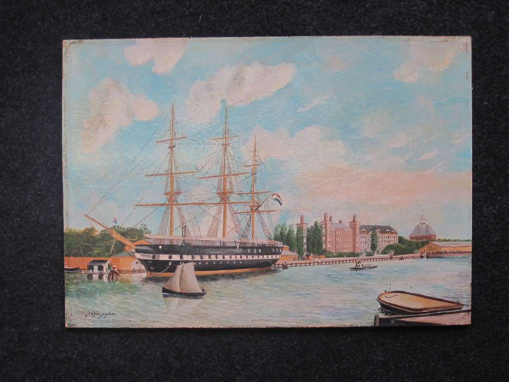 Amsterdam Marinehaven Prins Hendrikkade opleidingschip "Admiraal van Wassenaar"  kopen? Bied vanaf 1!