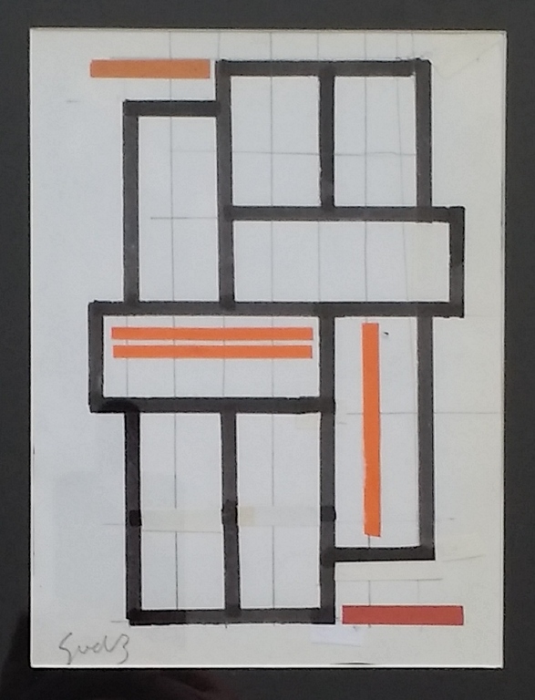 Siep van den BERG - collage op papier - gesigneerd kopen? Bied vanaf 170!