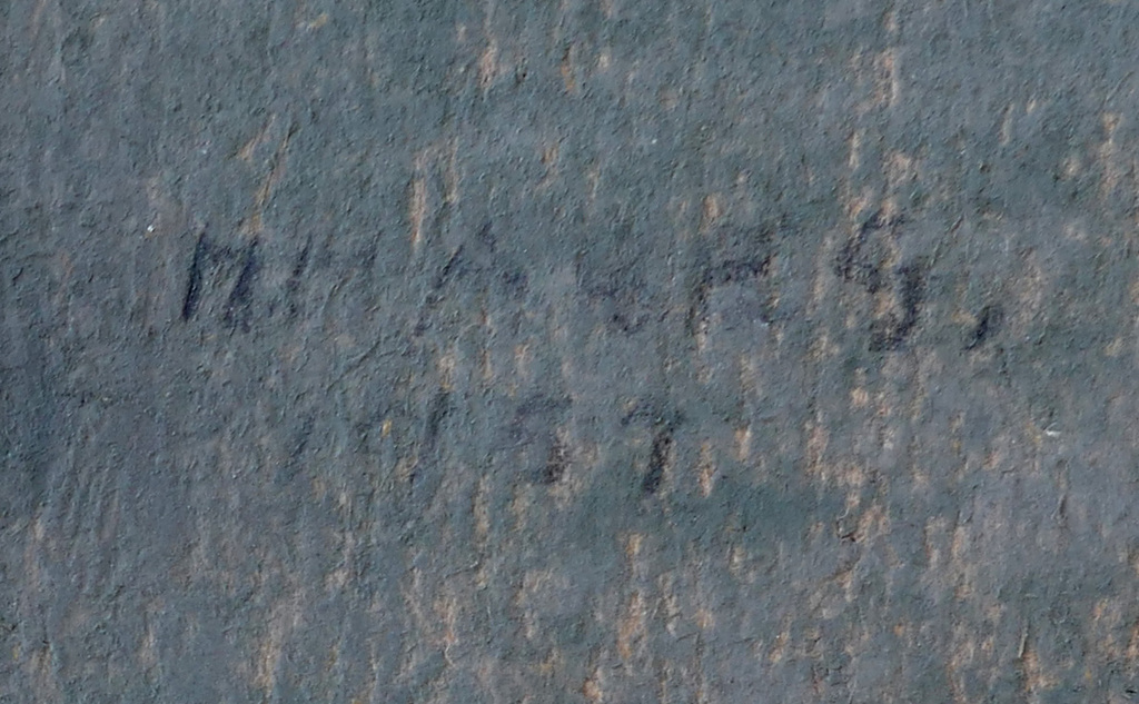 Herman Habes - stilleven met teken- en schilderspullen - pastel  kopen? Bied vanaf 350!