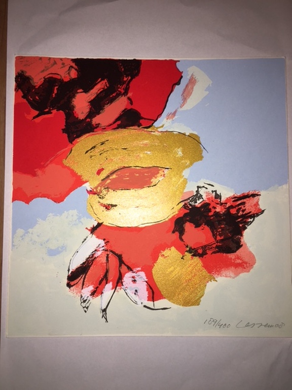 Henk van Vessem, vier kleurenlitho's handgesigneerd kopen? Bied vanaf 35!