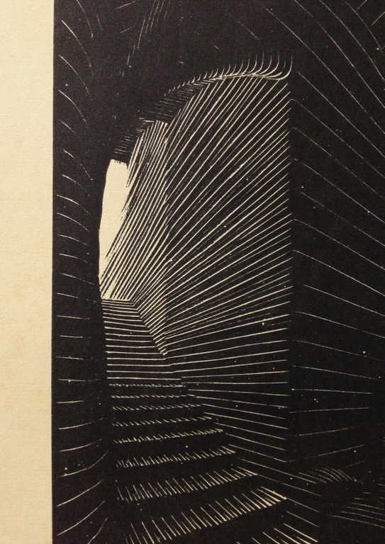 MC. Escher, Originele houtgravure uit 1931, gemonogrammeerd kopen? Bied vanaf 1400!