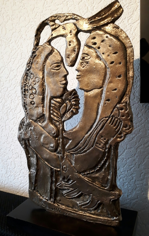 Corneille sculptuur groot Embrace kopen? Bied vanaf 850!