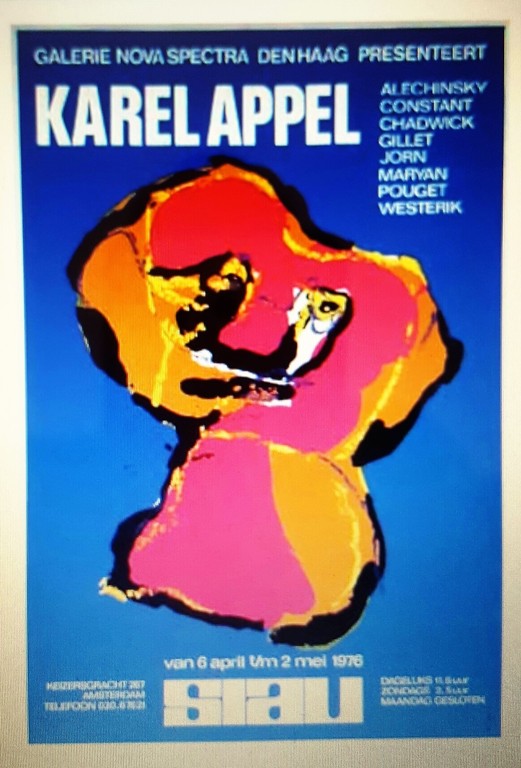 Karel Appel: zeefdruk 1976 kopen? Bied vanaf 150!