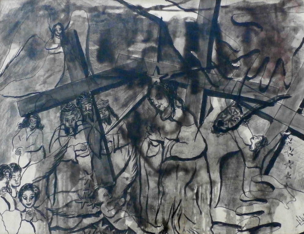 Onbekende kunstenaar: potloodtekening verkocht voor € 50!