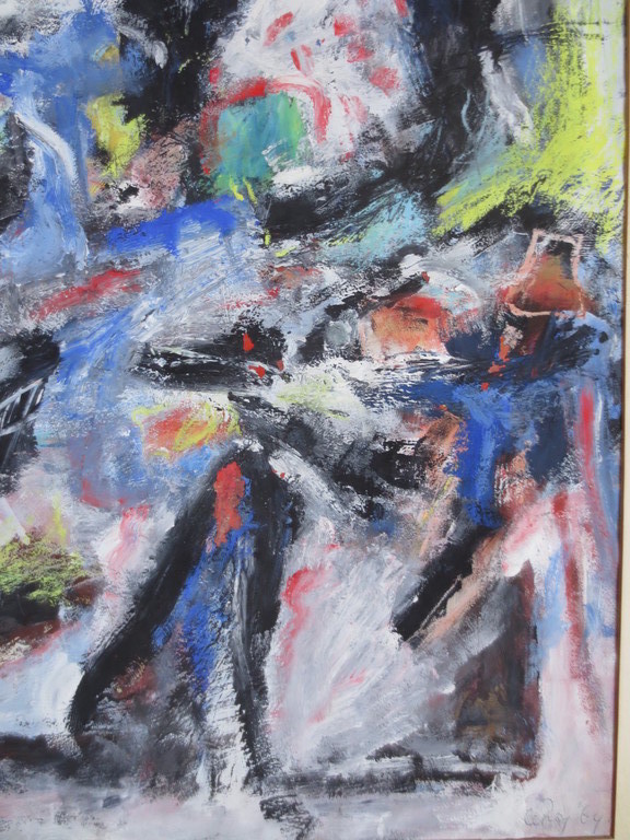 Guillaume Le Roy - Guillaume le Roy (1938-2008) Gouache Compositie 1964 kopen? Bied vanaf 120!