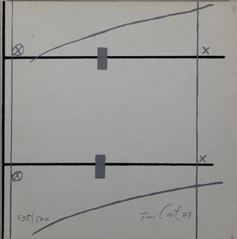Rafael Tur Costa: Lithografie, Abstracte Compositie II kopen? Bied vanaf 1!