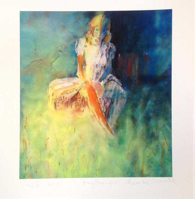 Alex Lichtveld: giclée, Femme/femme enfant verkocht voor € 51!