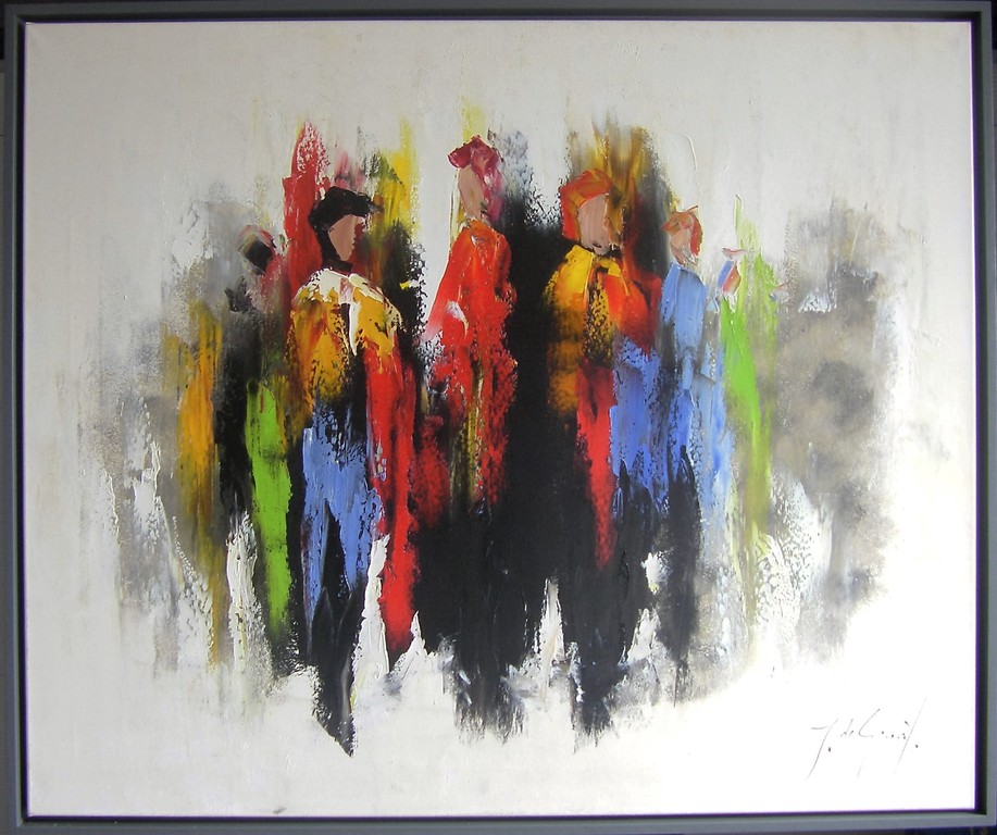 Jochem de Graaf, groot schilderij verkocht voor € 325!