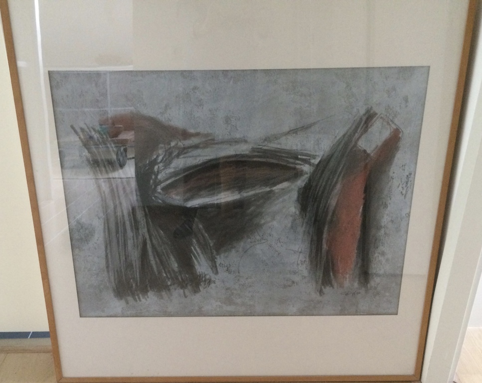 Cees van Dijl, Gouache op papier - 1992, Zonder titel kopen? Bied vanaf 200!