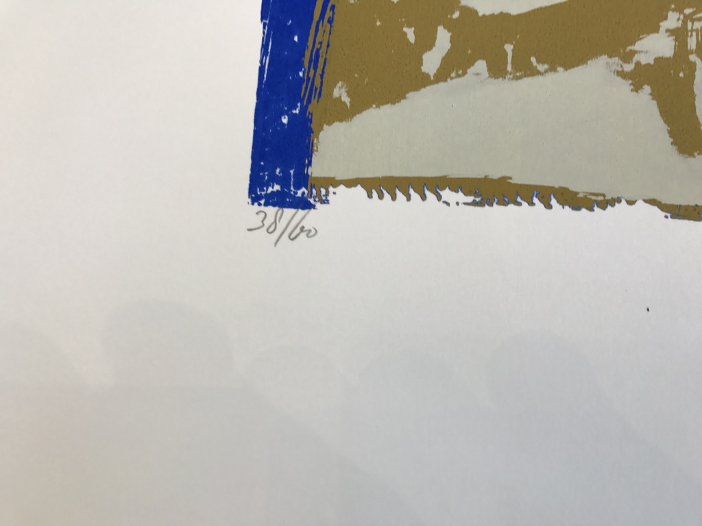 John Lie A Fo   1 originele zeefdruk / Litho gesigneerd  kopen? Bied vanaf 1!