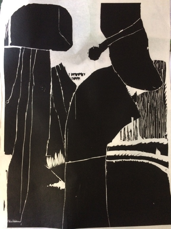 Hotsnede van Guillaume le Roy op rijstpapier 17/190 verkocht voor € 45!