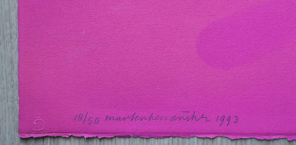 Marten Hendriks - Marten Hendriks # ZEEFDRUK 'ROOM" # 1993, nm++ kopen? Bied vanaf 39!