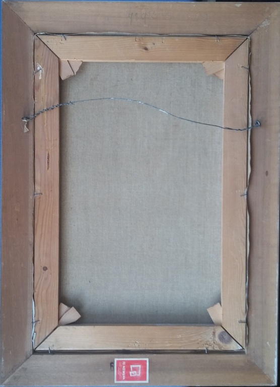 Jan Korthals (1916-1972) - Stadsgezicht - Olieverf op doek - gesigneerd kopen? Bied vanaf 275!