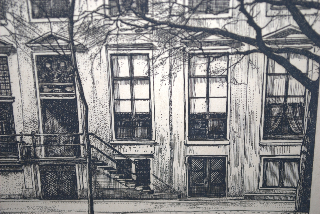 INKTTEKENING - CROMHOUTHUIS - HERENGRACHT 366, AMSTERDAM kopen? Bied vanaf 65!
