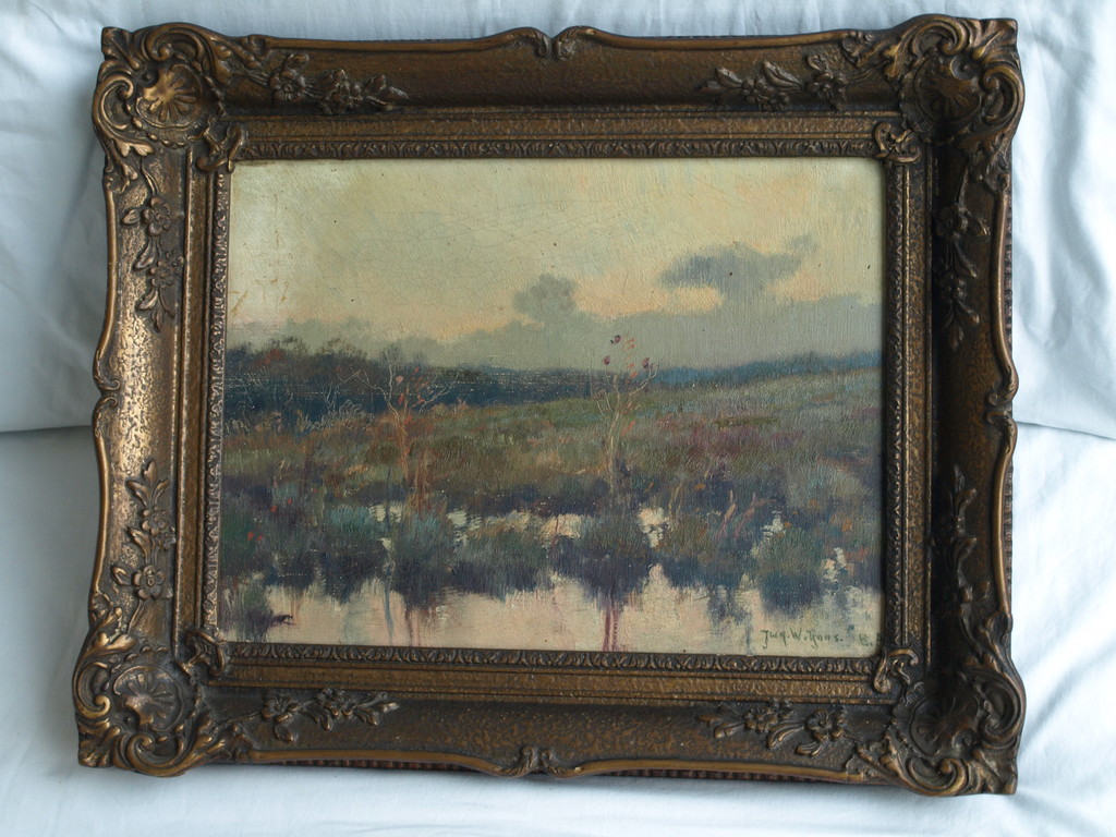 Jacques (“Arie”) Witjens : Olieverf op paneel – Otamendi – Ingelijst- ca 1930  kopen? Bied vanaf 1!