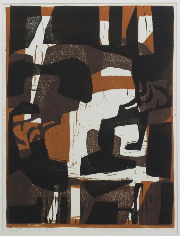 Will Tweehuysen: Lino, Abstract  kopen? Bied vanaf 20!