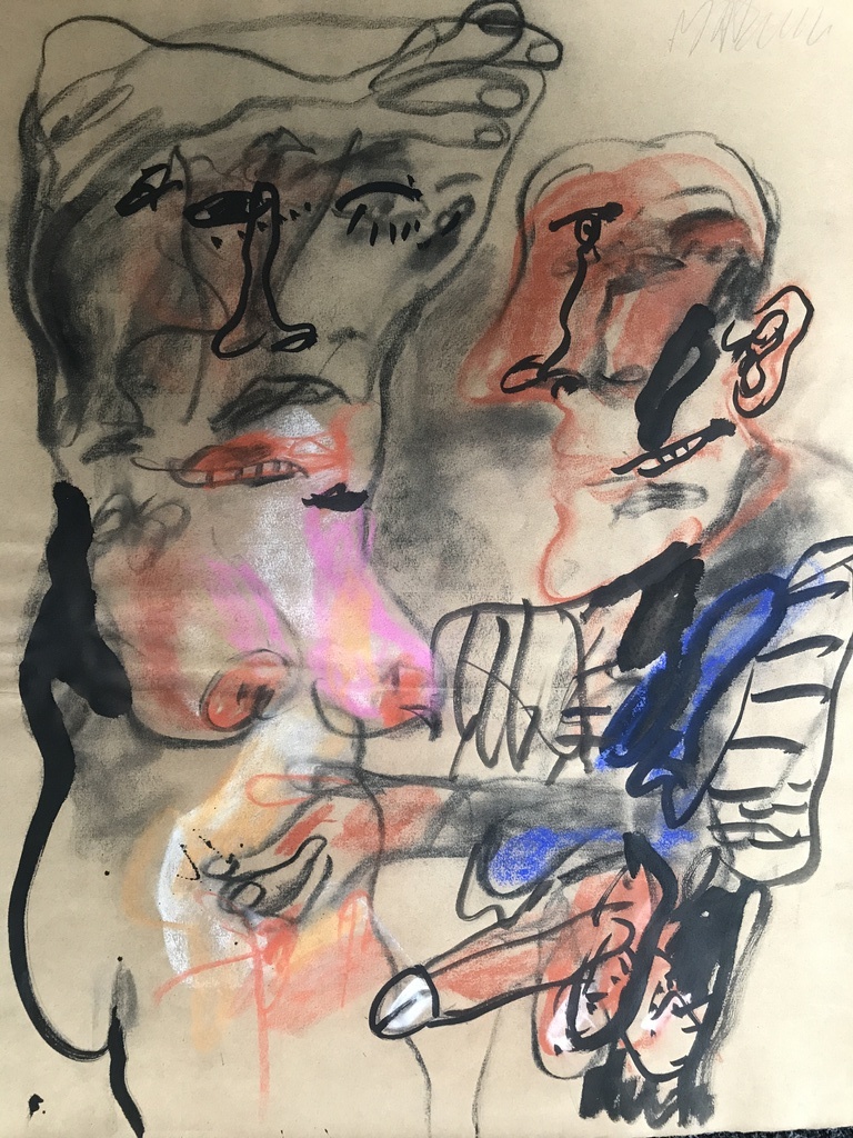 Anton Martineau ( CoBrA ) Prachtige tekening Voorstudie kopen? Bied vanaf 50!