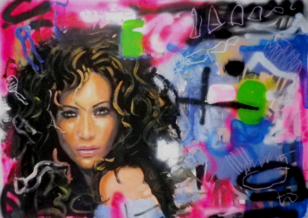 Peter Klashorst - Disco Queens III - Gesigneerde Digitale Offset kopen? Bied vanaf 1!