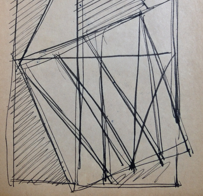Siep van den Berg, Originele inkttekening uit 1956,  kopen? Bied vanaf 45!