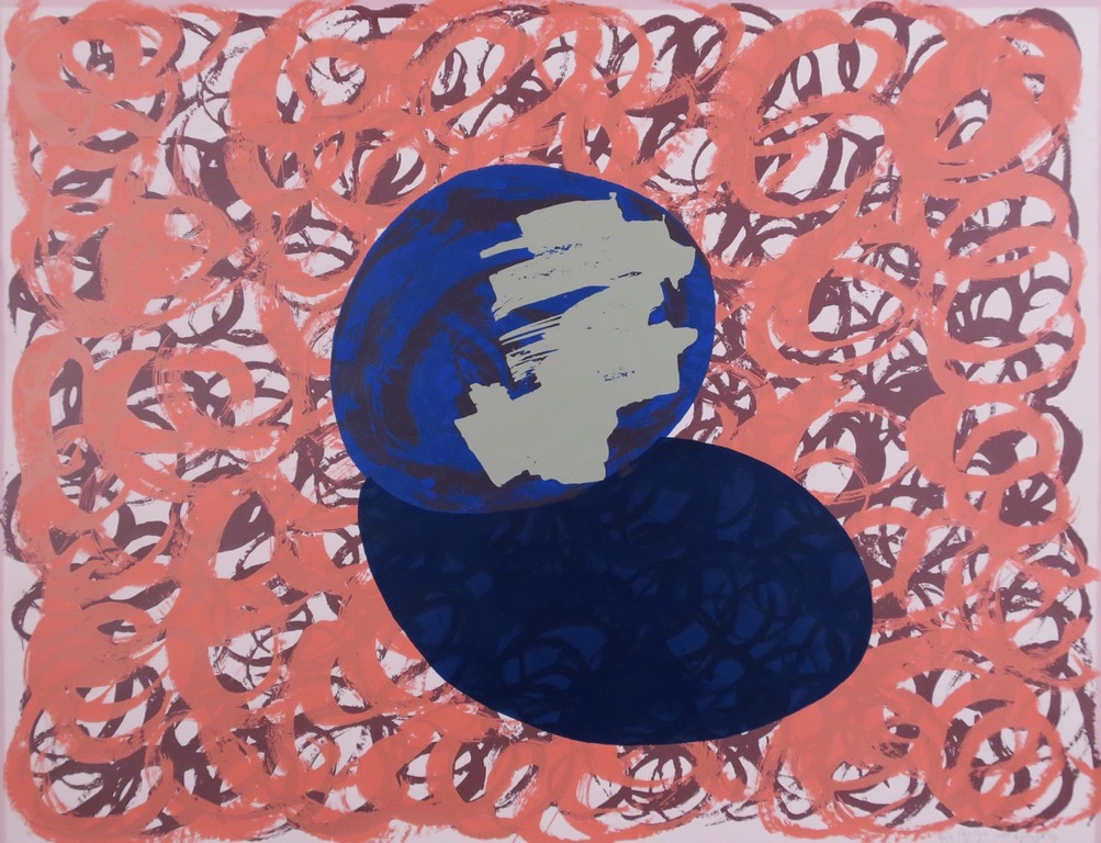 Lot met 2 zeefdrukken van Bob Negryn: Zonder titel kopen? Bied vanaf 1!