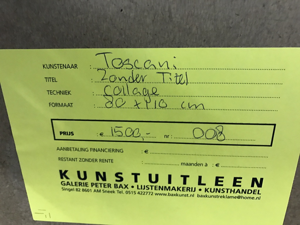 Bep Toscani  Collage 1993 kopen? Bied vanaf 1!