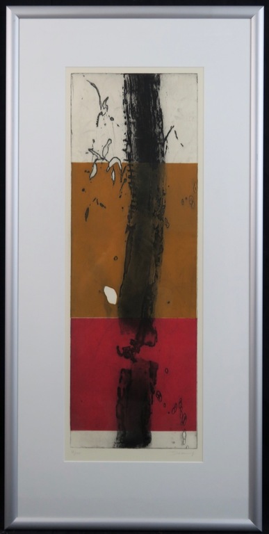 Onbekend gesigneerd: Ets, Z.T. I - Ingelijst verkocht voor € 48!