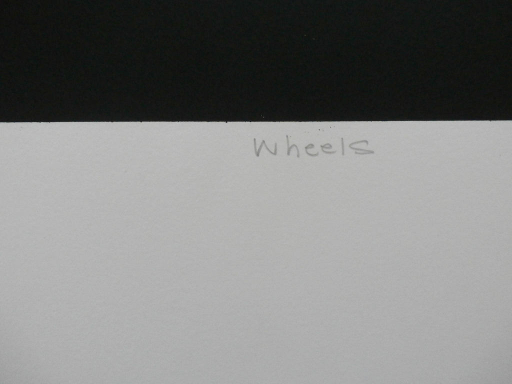 Hans Wap - litho: Wheels - 1995 kopen? Bied vanaf 45!