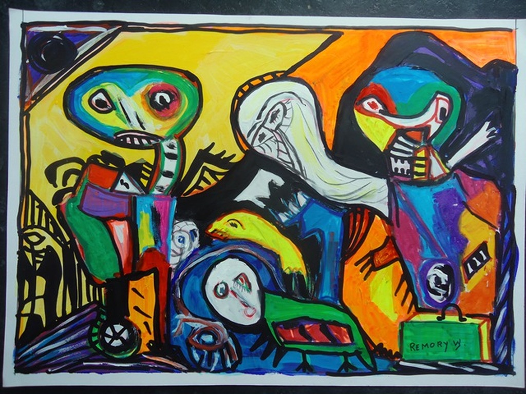 Remory, William: Origineel werk op papier. verkocht voor € 180!