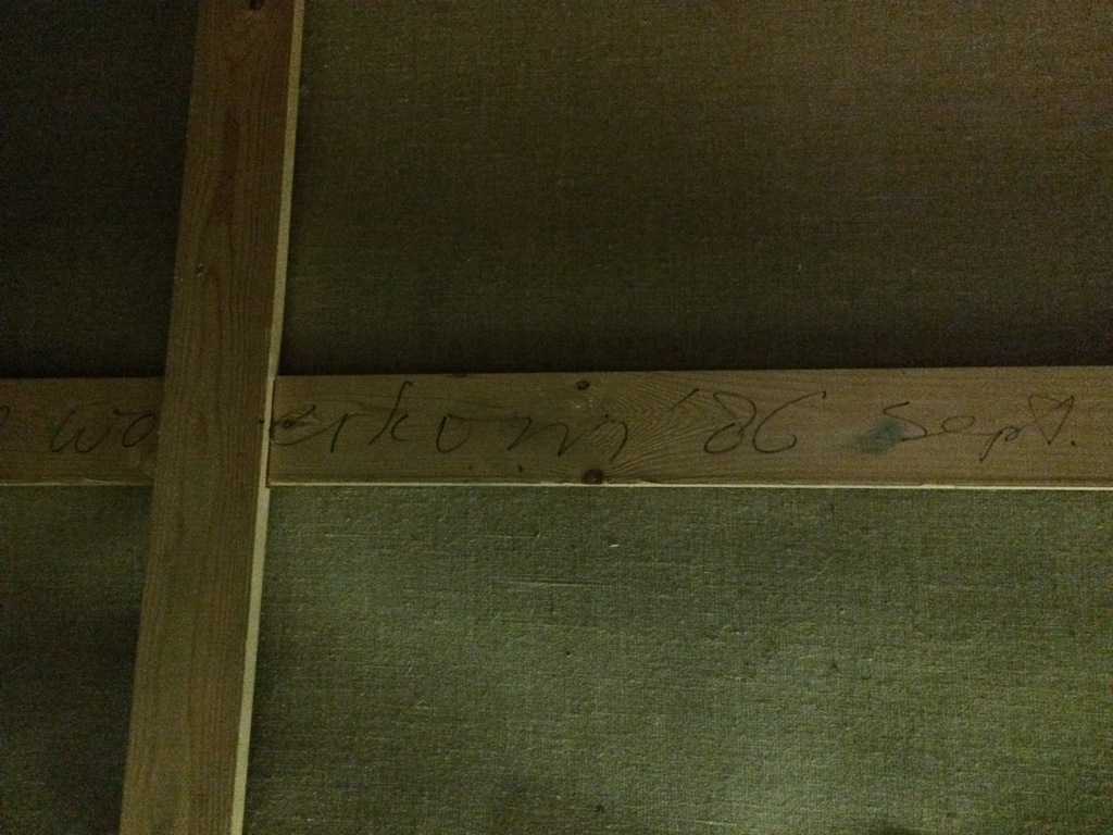 Marie-José van Woerkom: (groot) schilderij, zonder titel kopen? Bied vanaf 1!