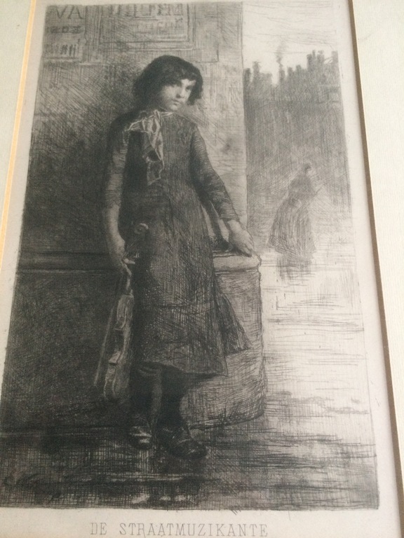Ernst Witkamp: De Straatmuzikante verkocht voor € 40!