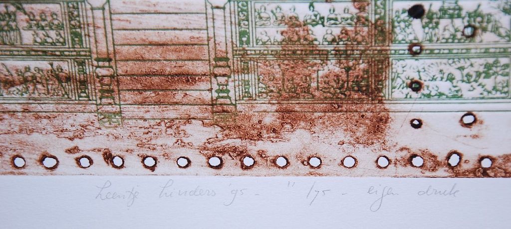 Leentje Linders: Kleurenets. Gold Mountain kopen? Bied vanaf 50!