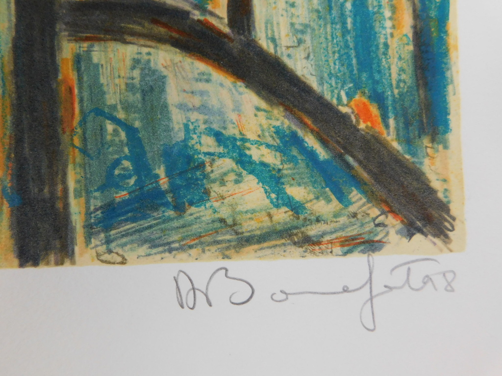 Alain Bonnefoit - Kleurenlitho - Suite Nus: Tresse kopen? Bied vanaf 50!