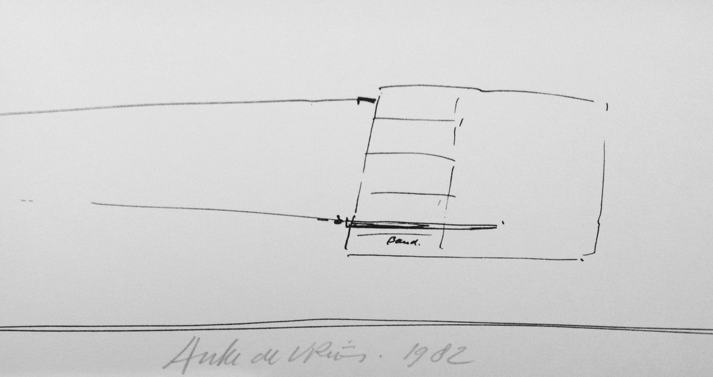 Auke de Vries (1937) ontwerp Maasbeeld (1982) kopen? Bied vanaf 70!