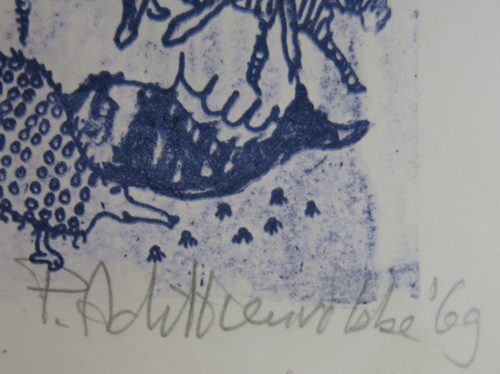 Onbekend gesigneerd: Litho, Kopperprent 23 kopen? Bied vanaf 1!