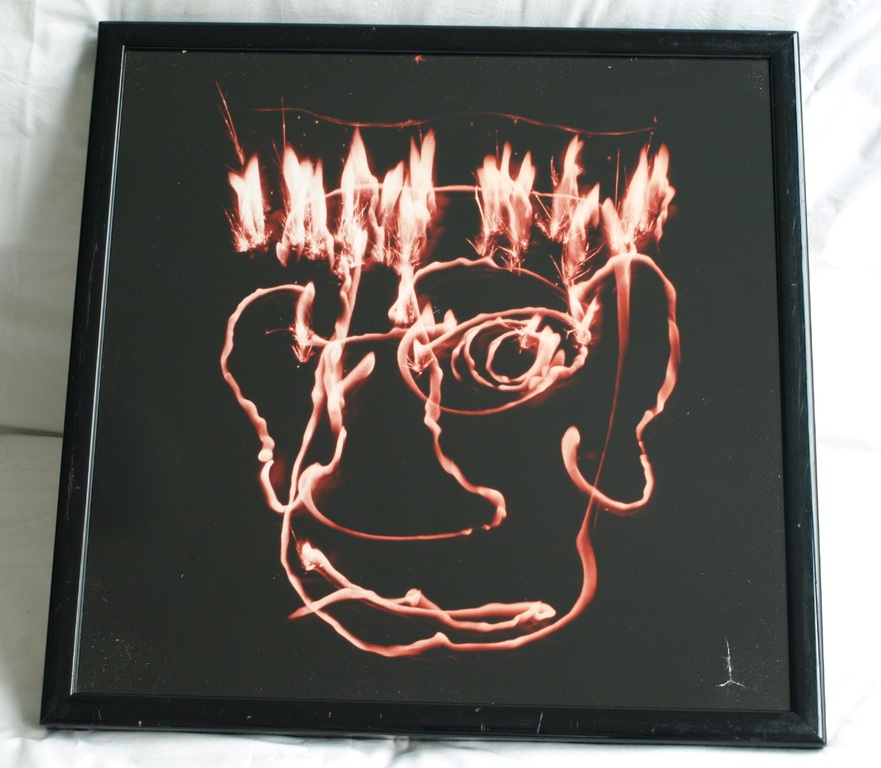 Paul Blanca : Foto – Drawing with light 2– gesigneerd - ingelijst - 1999 kopen? Bied vanaf 45!