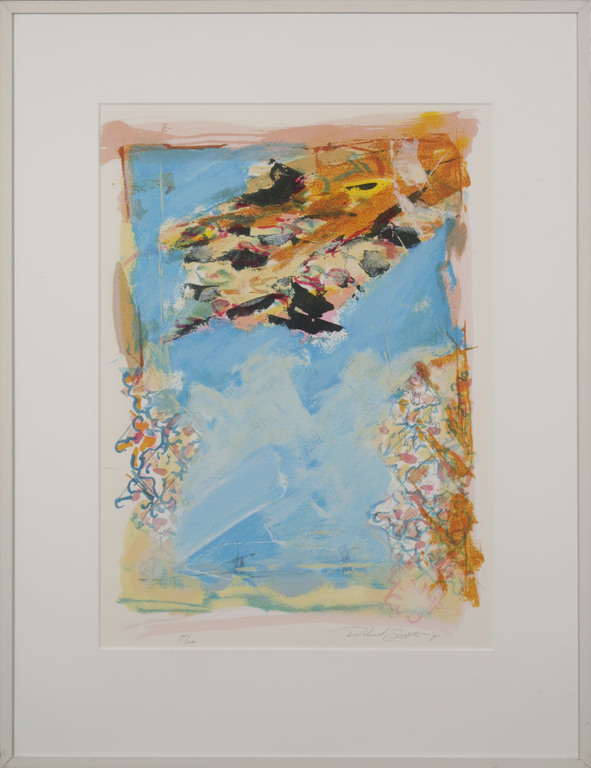 Richard Smeets: Zeefdruk, Denk aan Holland I - Ingelijst kopen? Bied vanaf 20!