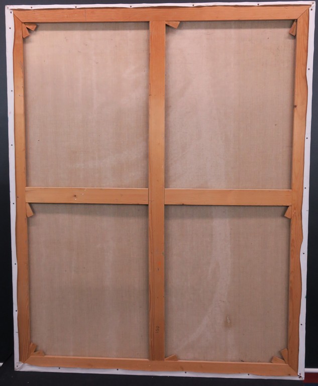 Lambertus de Jong: Olieverf op doek, Zonder titel (groot) kopen? Bied vanaf 80!