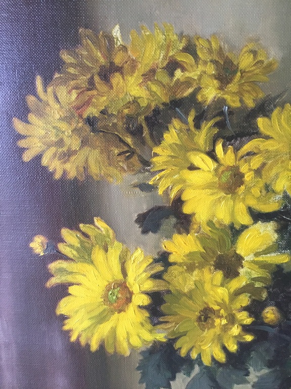 Antoine Althuijzen 1897-1963. Stilleven bloemen in vaas kopen? Bied vanaf 185!