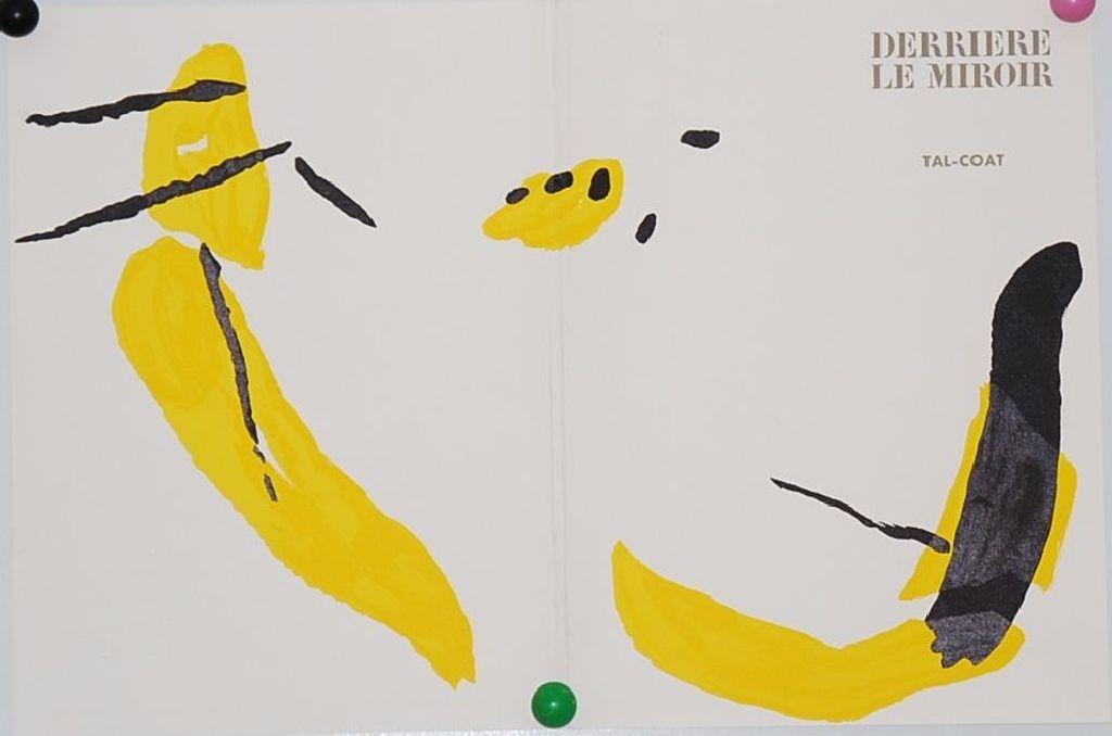 Pierre Tal Coat: Derriere le Miroir No 199 uit 1972 verkocht voor € 41!