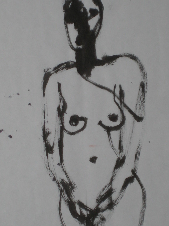 Peter Klashorst (1957). Twee originele tekeningen in stift. kopen? Bied vanaf 69!