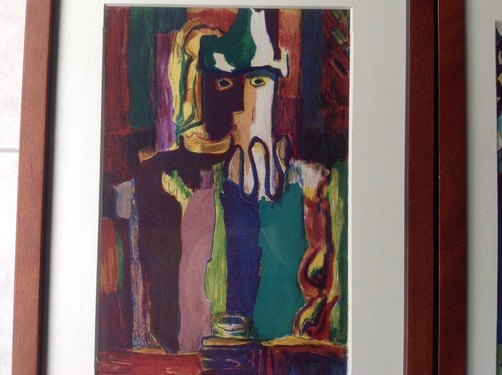 AcheterL.Favre: kleurenlitho, Arlequins 1948 , 43/150? Enchérissez de 140!