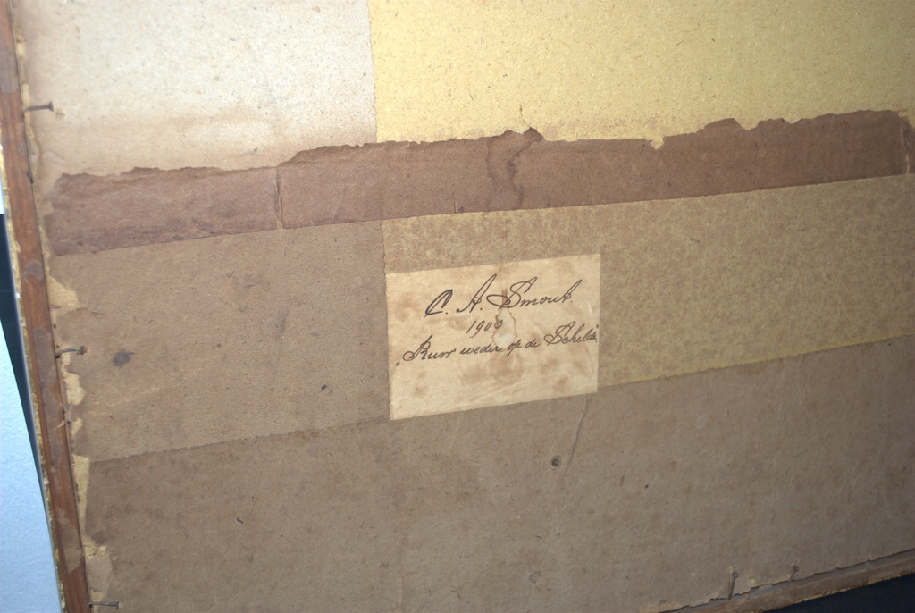 Aquarel uit 1903 - Bergen op Zoomse botter op de Schelde  kopen? Bied vanaf 85!