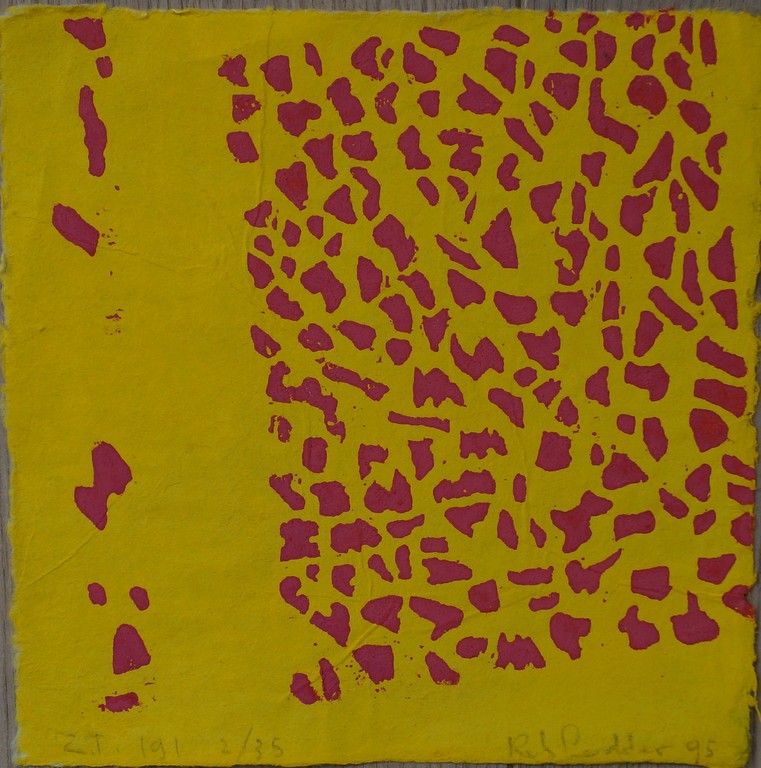 Rob Lodder - gesigneerde houtsnede 1995 kopen? Bied vanaf 22!