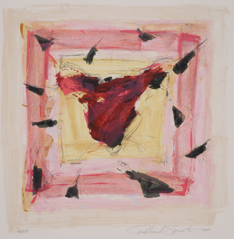 Richard Smeets: Zeefdruk, Bloem kopen? Bied vanaf 1!